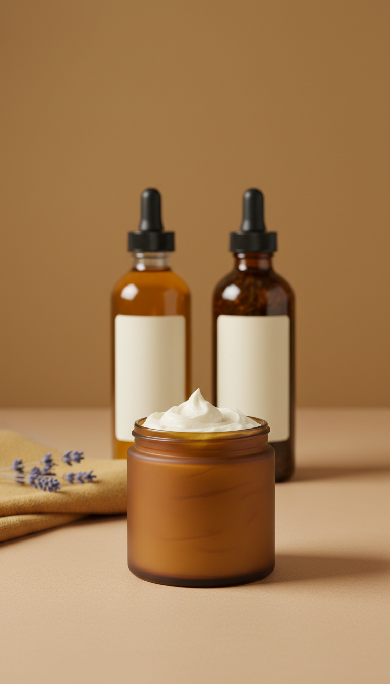 Whipped Shea Body Butter Glass Jar